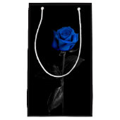 Petit Sac Cadeau Rose de bleu de police (Devant)