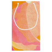 Petit Sac Cadeau Rose de chou III (Dos)