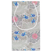 Petit Sac Cadeau Rose et Larkspur, William Morris (Dos)