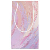 Petit Sac Cadeau Rose et puant (Devant)