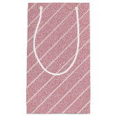 Petit Sac Cadeau Rose Gold Parties scintillant Moderne Elégant Modè (Devant)