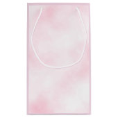 Petit Sac Cadeau Rose rose floral (Dos)