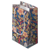 Petit Sac Cadeau Rose Wreath, William Morris (Devant Angle)