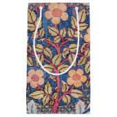 Petit Sac Cadeau Rose Wreath, William Morris (Devant)