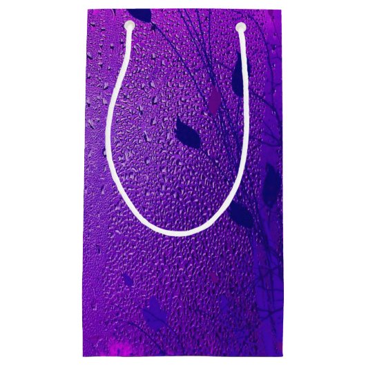 Petit Sac Cadeau Rosée ultraviolette (Devant)