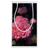 Petit Sac Cadeau Roses roses (Devant)