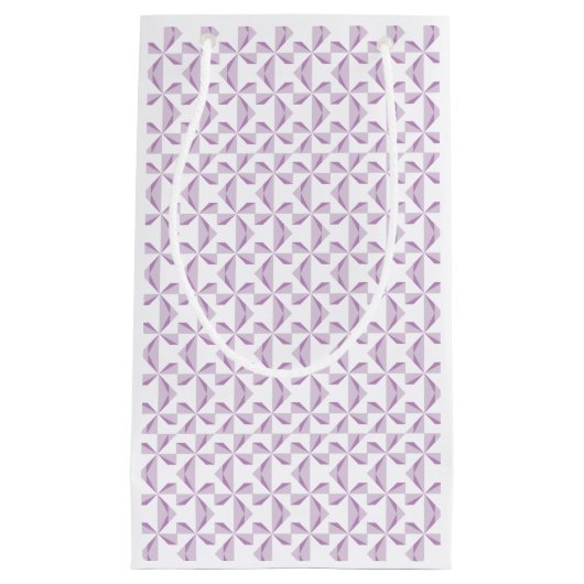 Petit Sac Cadeau Roues pourpres (Devant)