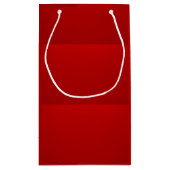 Petit Sac Cadeau Rouge cerise (Dos)