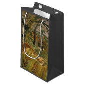 Petit Sac Cadeau Rousseau Jungle Tropical Tiger Art (Devant Angle)