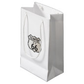 Petit Sac Cadeau Route 66 (Devant Angle)