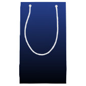 Petit Sac Cadeau Royal Blue Black Ombre (Devant)