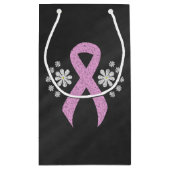 Petit Sac Cadeau Ruban Chalkboard Pink Awareness (Dos)