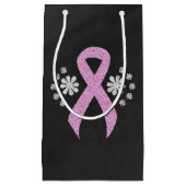 Petit Sac Cadeau Ruban Chalkboard Pink Awareness (Devant)