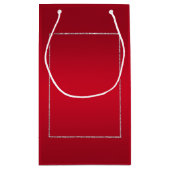 Petit Sac Cadeau Ruby Red Gems & Parties scintillant Ruby 40E Maria (Dos)