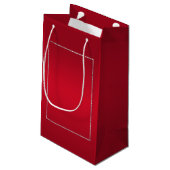 Petit Sac Cadeau Ruby Red Gems & Parties scintillant Ruby 40E Maria (Dos Angle)