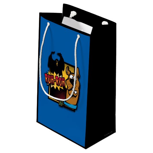 Petit Sac Cadeau Ruh-Roh Scooby-Doo et un fantôme (Dos Angle)