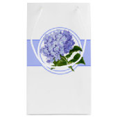 Petit Sac Cadeau Sac-cadeau-Blue Hydrangea (Dos)