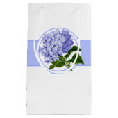 Petit Sac Cadeau Sac-cadeau-Blue Hydrangea (Devant)