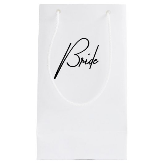 Petit Sac Cadeau Sac-cadeau de mariage pour la mariée – Cadeau de f (Devant)