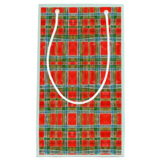 Petit Sac Cadeau Sac-cadeau MAC BAIN TARTAN (Devant)