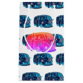 Petit Sac Cadeau Sac-cadeau personnalisé Hippie Van - Petit, brilla (Devant)