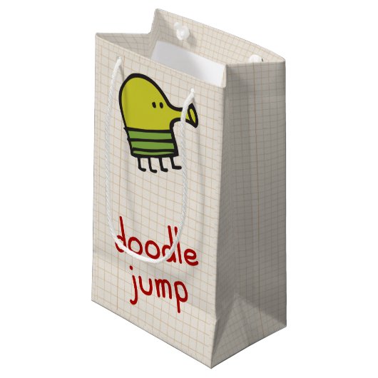 Petit Sac Cadeau sac-cadeau pour le saut à doodle (Devant Angle)