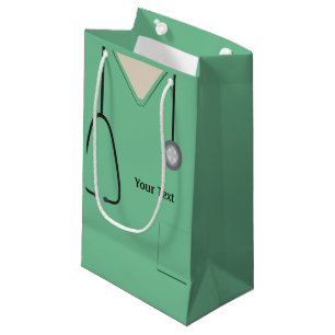 Petit Sac Cadeau Sac-cadeau Scrubs Médicale Docteur Infirmière Lt