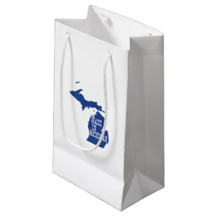 Petit Sac Cadeau Sac-cadeau Silhouette fabriqué au Michigan