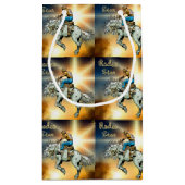 Petit Sac Cadeau Sac-cadeau Western Rodeo Bronc Rider (Dos)