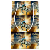 Petit Sac Cadeau Sac-cadeau Western Rodeo Bronc Rider (Devant)