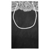 Petit Sac Cadeau Sacs-cadeaux Chalkboard & Lace Collection Mariage (Dos)