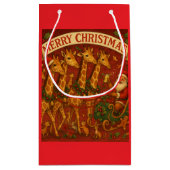 Petit Sac Cadeau Sacs-cadeaux de Noël (Dos)