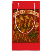 Petit Sac Cadeau Sacs-cadeaux de Noël (Devant)