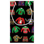 Petit Sac Cadeau Sacs-cadeaux de Noël doux (Dos)