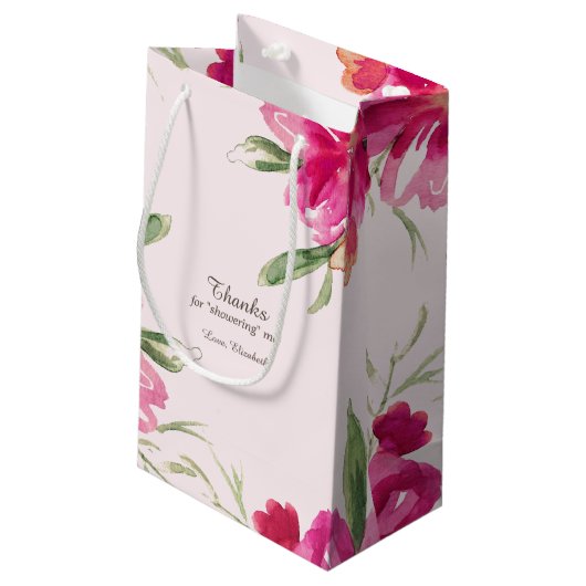 Petit Sac Cadeau Sacs-cadeaux pour les hôtesses d'Fête de l'mariée (Dos Angle)