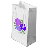 Petit Sac Cadeau Sacs-cadeaux Rose violet (Dos Angle)