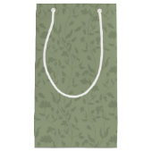 Petit Sac Cadeau Sage Green Floral Cadeau (Devant)