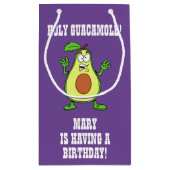 Petit Sac Cadeau Saint-Guacamole Quelqu'Un Ayant Un Avocado Anniver (Dos)