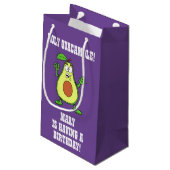 Petit Sac Cadeau Saint-Guacamole Quelqu'Un Ayant Un Avocado Anniver (Dos Angle)