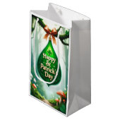 Petit Sac Cadeau Saint Patrick's Day (Devant Angle)