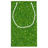 Petit Sac Cadeau Saint Patrick's Day Shamrock irlandais (Dos)