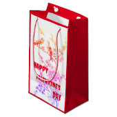 Petit Sac Cadeau Saint Valentin (Devant Angle)