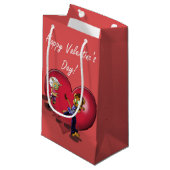 Petit Sac Cadeau Saint Valentin (Devant Angle)