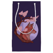 Petit Sac Cadeau Sakura Fox (Devant)