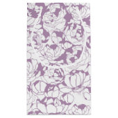 Petit Sac Cadeau Salon tendance Black White Stripes Coiffure et bea (Dos)