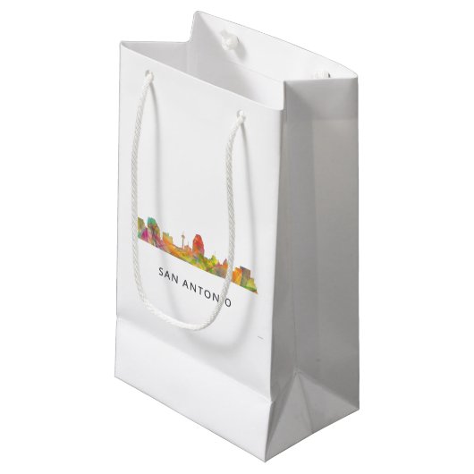 PETIT SAC CADEAU SAN ANTONIO LE TEXAS WB1 - (Devant Angle)
