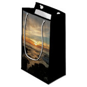 Petit Sac Cadeau San Diego Sunset (Devant Angle)