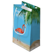 Petit Sac Cadeau Sandman Tropical Avec Tournesol (Dos Angle)