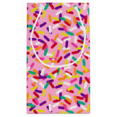 Petit Sac Cadeau Saupoudrer de fraises (Dos)