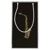 Petit Sac Cadeau Saxophone (Devant)